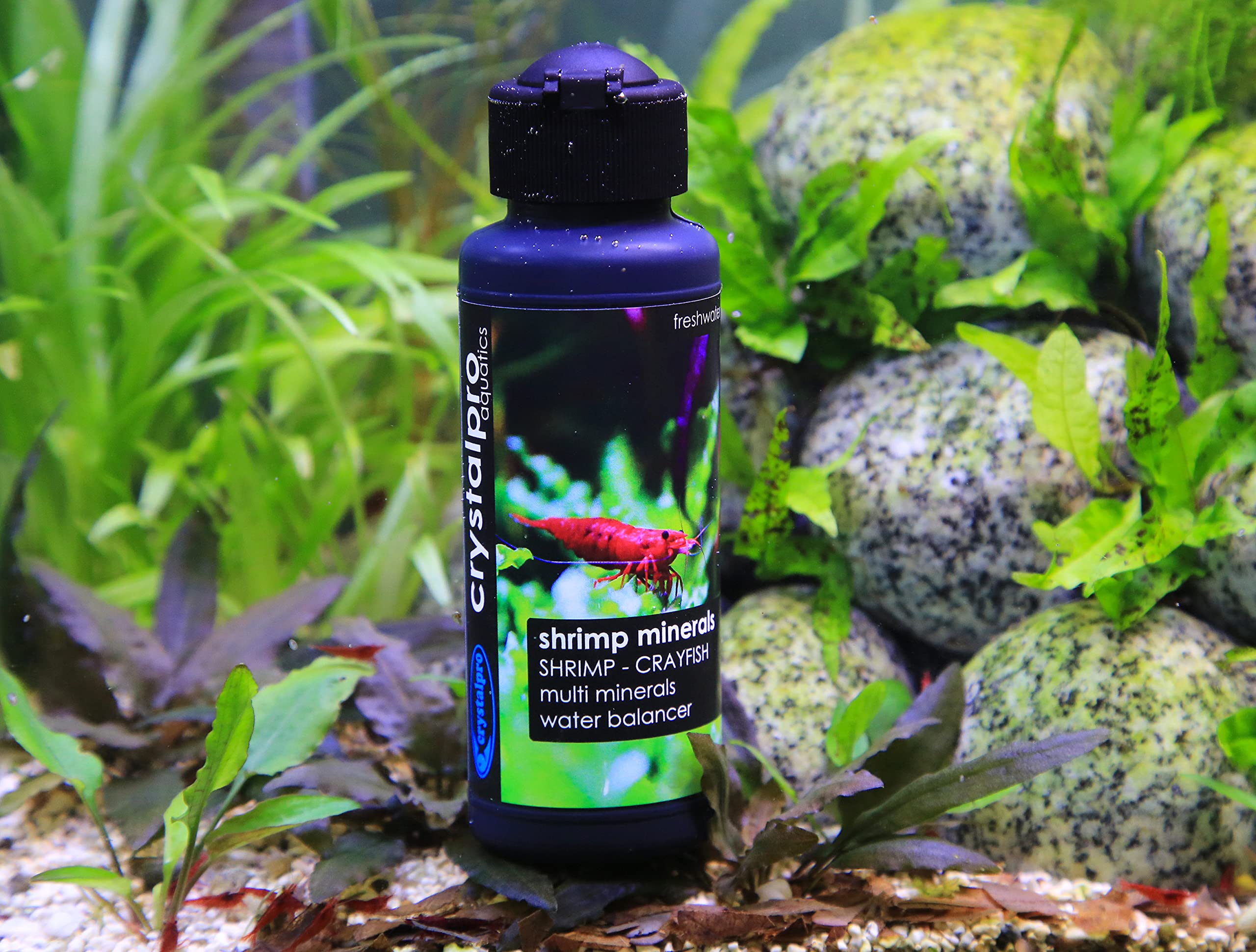 Crystalpro Shrimp Minerals 16.9 Oz – Liquid Aquarium Salt & Trace